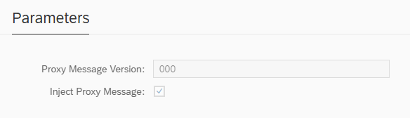 Parameters