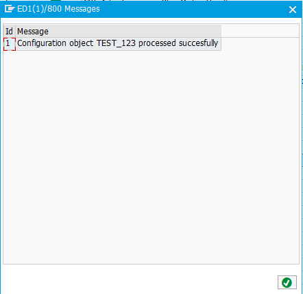 SAP CPI Wizard - Automation Object creation information