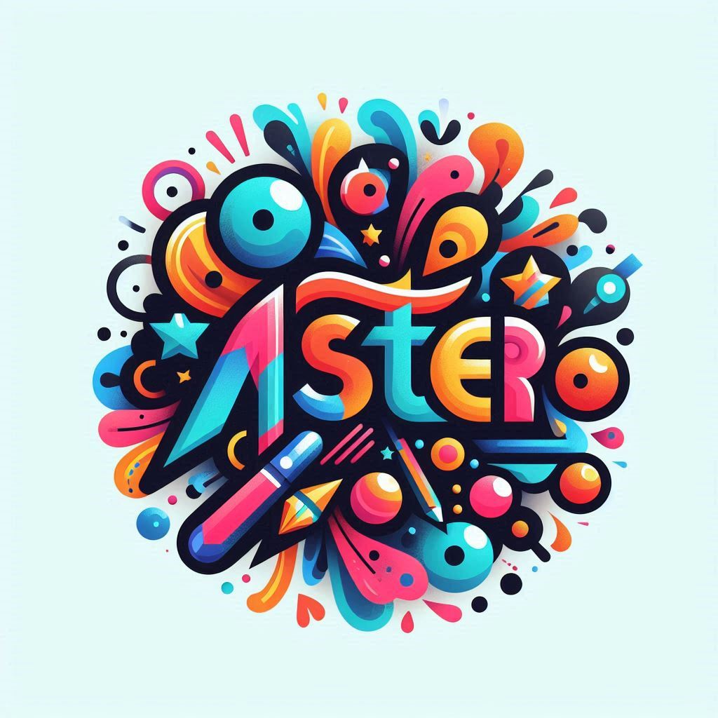 ASTER logo with heavy use of parenthesis.png